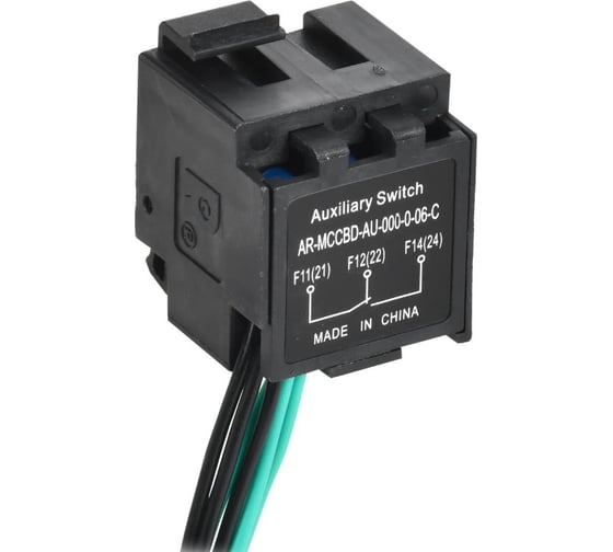 Изображение товара Дополнительный контакт левый IEK ARMAT MCCB типоразмер G; H; I 2NO2NC AR-MCCBD-AU-000-0-06-C