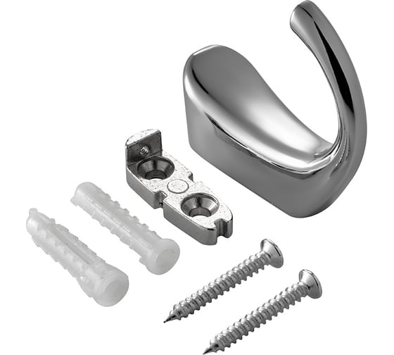 Изображение товара Крючок мебельный JET 912 однорожковый замак хром C912Z.001CP99