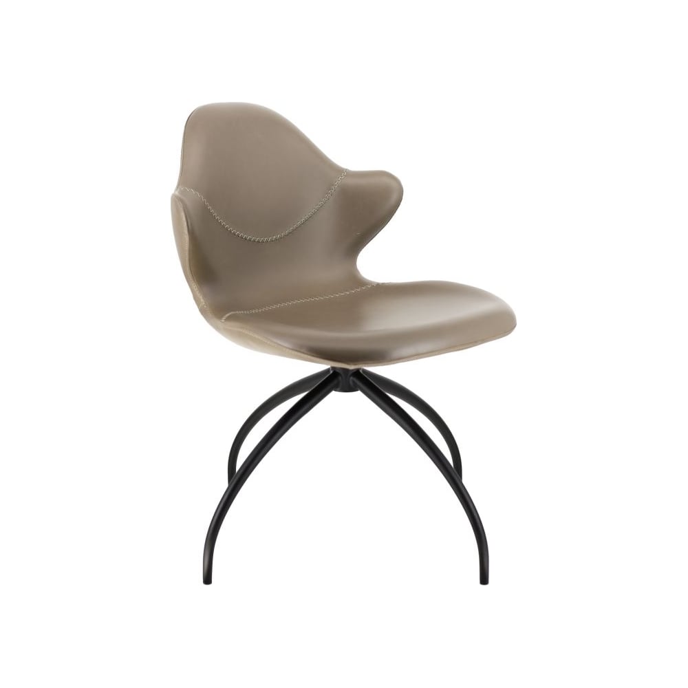 Изображение товара Обеденное кресло EVERPROF Paradise из экокожи с вращением серое