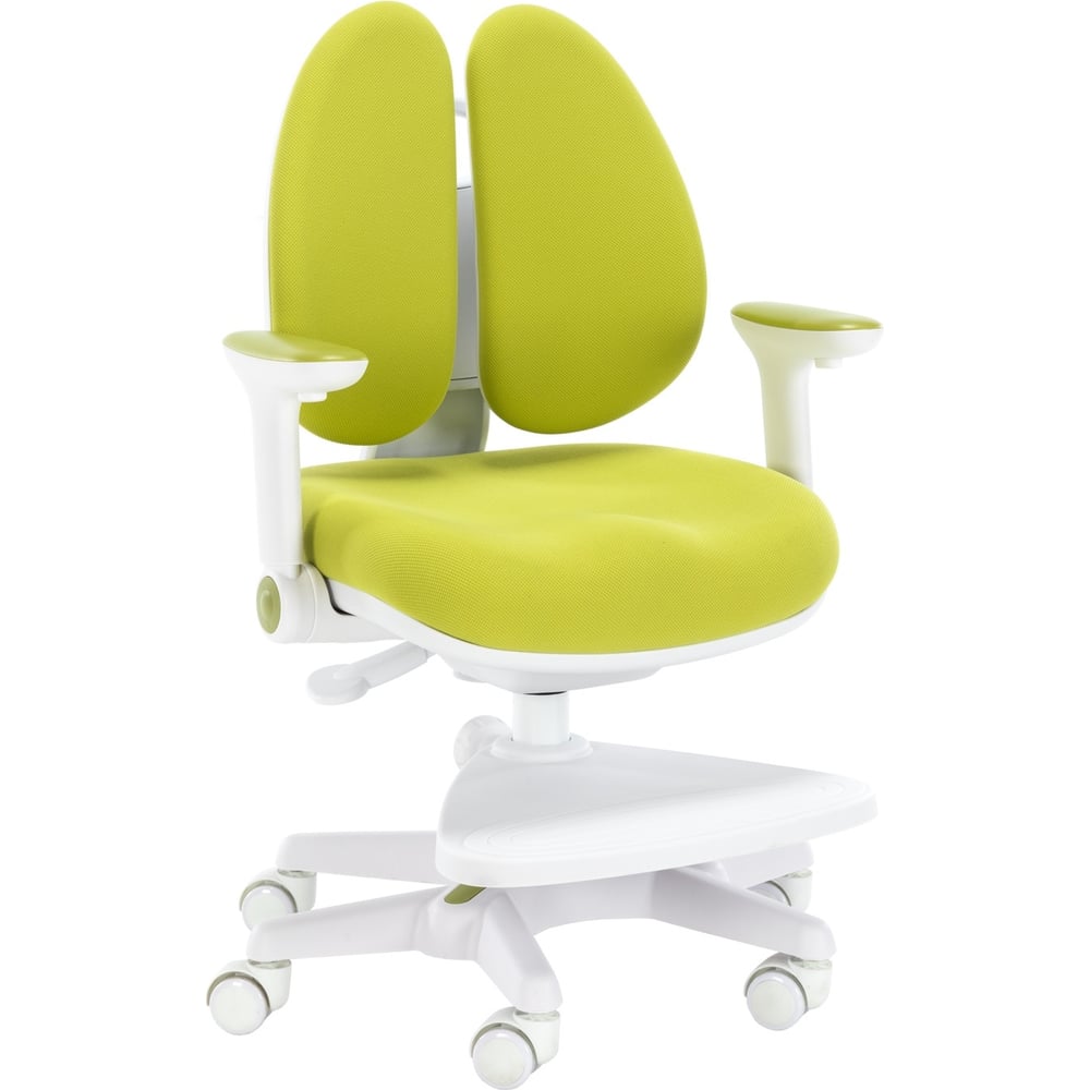 Изображение товара Детское кресло EVERPROF Kids 101 ткань Зеленый регулируемое с механизмом качания