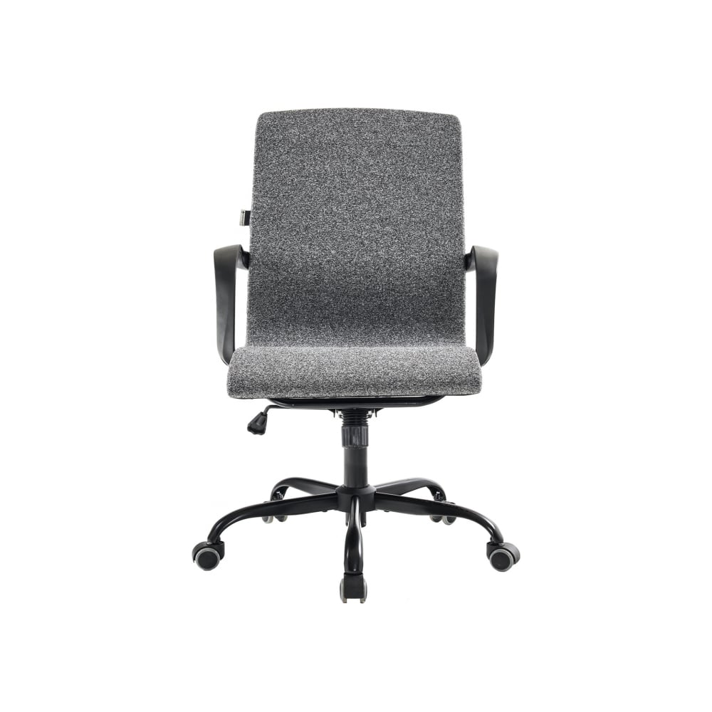 Изображение товара Кресло EVERPROF Zero черно-серого цвета с подлокотниками и механизмом качания