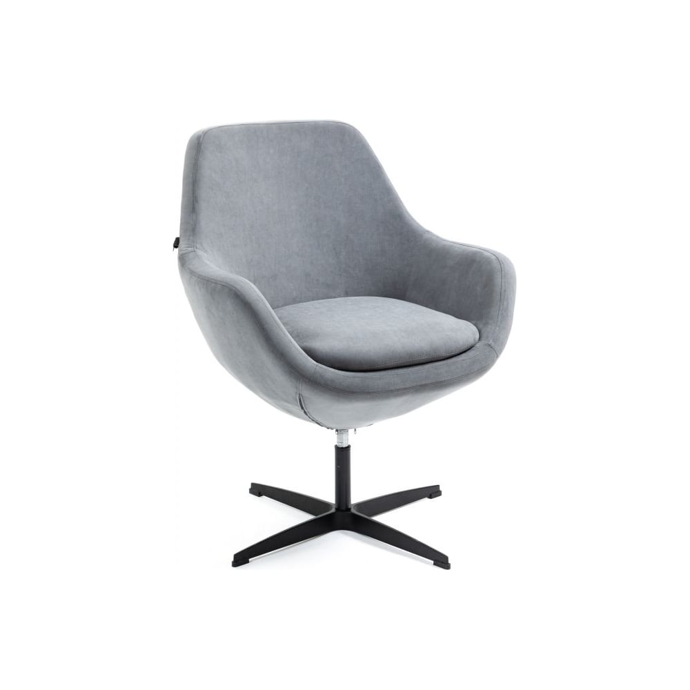 Изображение товара Мягкое кресло EVERPROF Rocky ткань серое современное комфортное