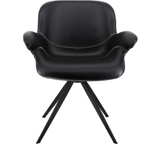 Изображение товара Кресло обеденное EVERPROF Aurora экокожа, черный EP Aurora PU Black