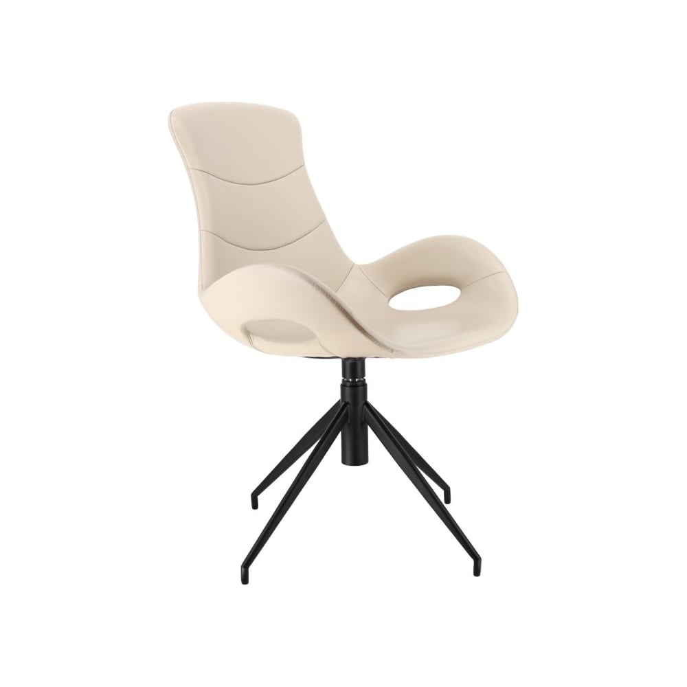 Изображение товара Обеденное кресло EVERPROF Freedom из экокожи бежевое вращающееся надежное