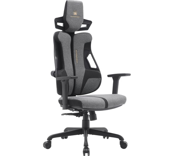 Изображение товара Кресло EVERPROF Serval S ткань, черный/серый EP Serval S Fabric Grey