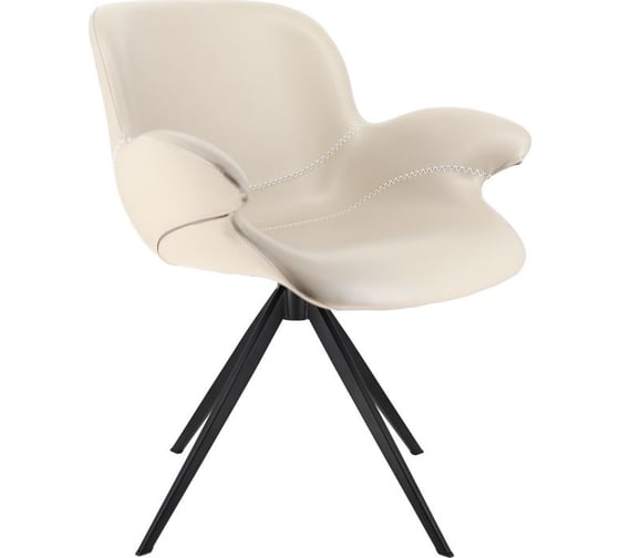 Изображение товара Кресло обеденное EVERPROF Aurora экокожа, бежевый EP Aurora PU Beige