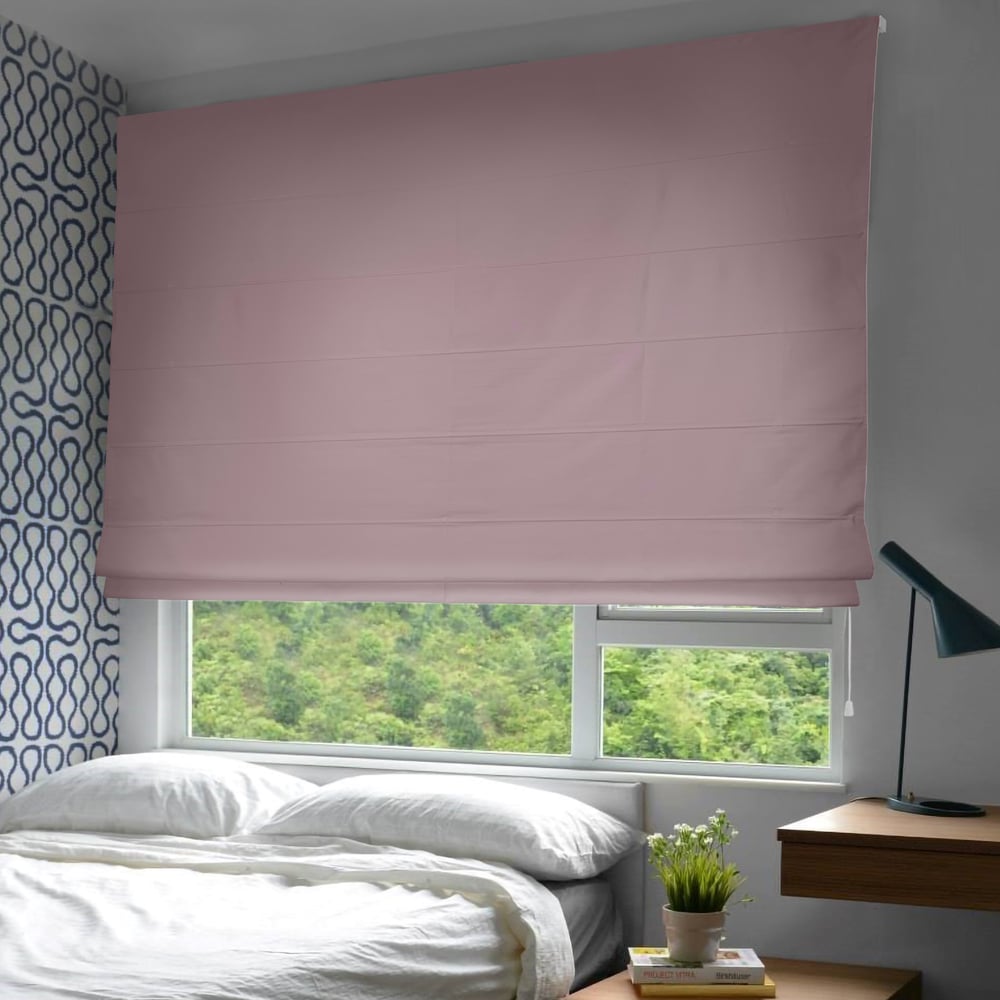 Изображение товара Римская штора Blackout бежевый 160x190 см Эскар монтаж на проем