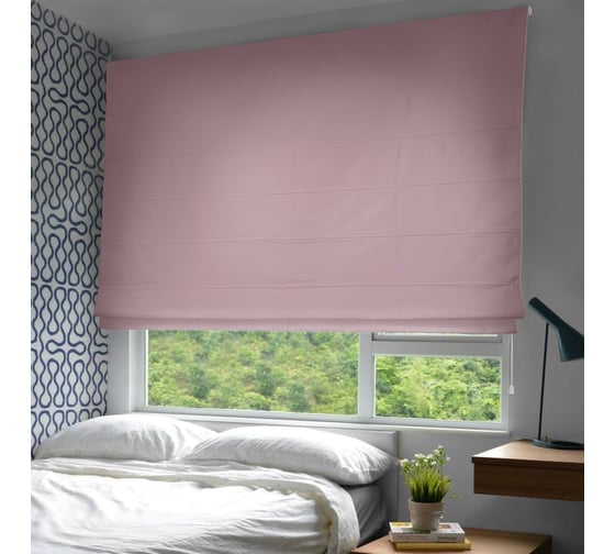 Изображение товара Римская штора, Blackout, лиловый, 100x175 см арт. Эскар 660672100175