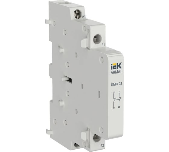 Изображение товара Дополнительный контакт для KMR IEK ARMAT 2НЗ AR-AUX-SCR-02-240-415