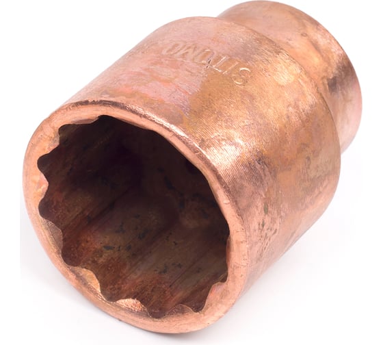 Изображение товара Головка торцевая сменная 38 мм, 3/4"DR, омеднение SIT SITOMO 1092857