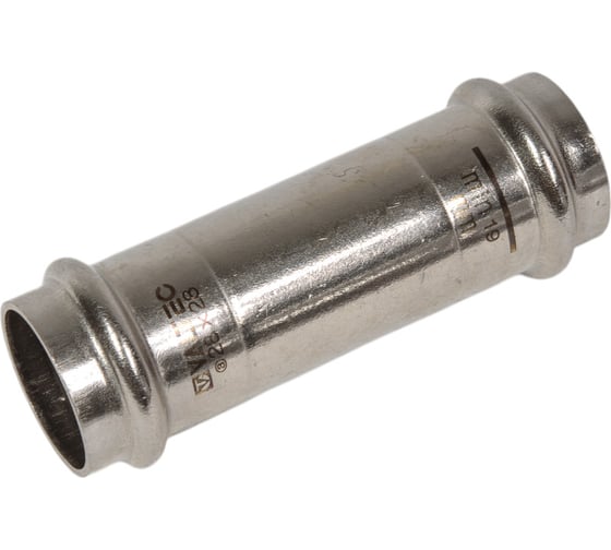 Изображение товара Надвижная муфта из нержавеющей стали VALTEC 28х28 VTi.904.I.002828