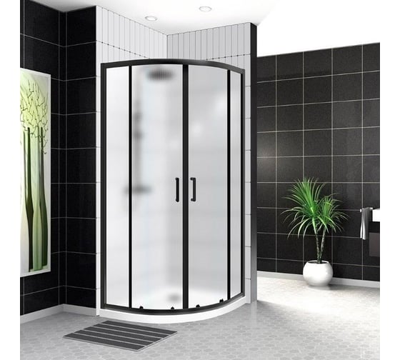 Изображение товара Душевой уголок BelBagno UNO-195-R-2-90-P-NERO