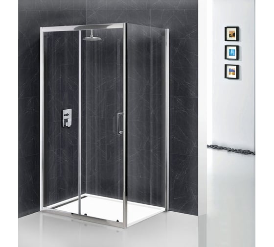 Изображение товара Душевой уголок BelBagno UNO-195-AH-1-100/80-C-Cr
