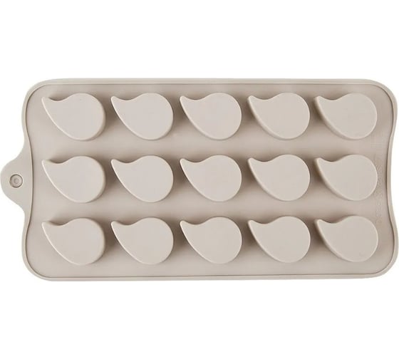 Изображение товара Форма для льда и шоколада Nouvelle 15 ячеек "Капля", 21x10см, 9904464-2