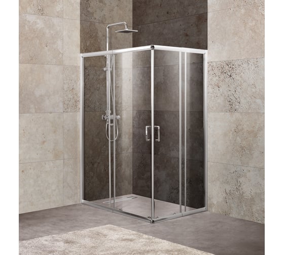 Изображение товара Душевой уголок BelBagno UNIQUE-AH-2-100/115-75/90-C-Cr