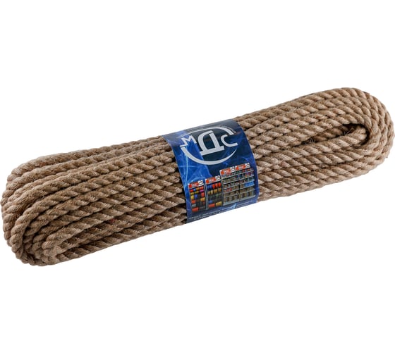 Изображение товара Канат джутовый ТПК МДС, 10мм, 20 м 7930050320526