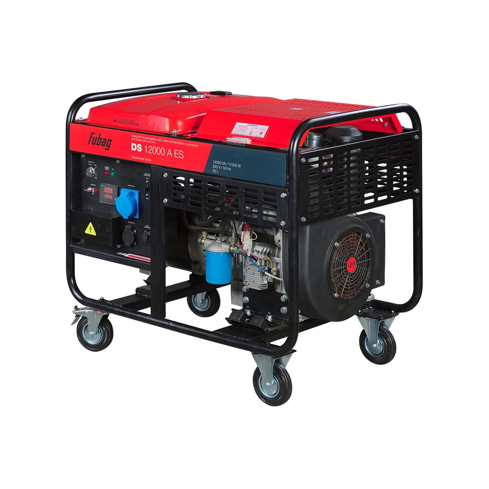 Изображение товара Дизельная электростанция FUBAG DS 12000 A ES мощность 11 кВт для профессионального использования