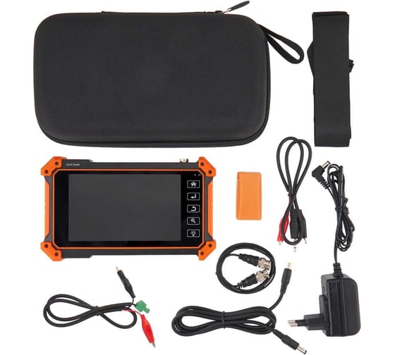 Изображение товара Тестер цифровых и аналоговых систем видеонаблюдения LANMASTER сенсорный дисплей 5.4" LAN-TST-CCTV-500-IP