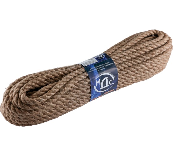 Изображение товара Канат джутовый ТПК МДС, 12мм, 20 м 7930050320854