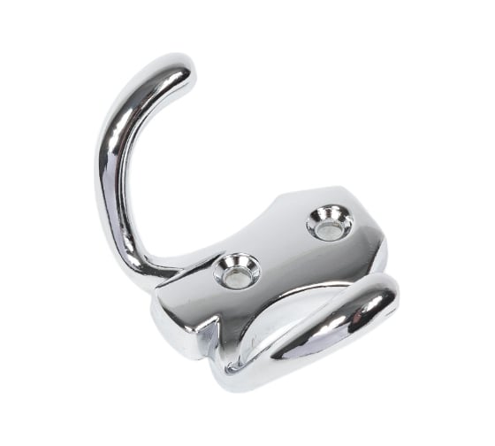 Изображение товара Крючок Tech-Krep/Zitar 2405, 2-х рожковый, хром 1 шт. 129917