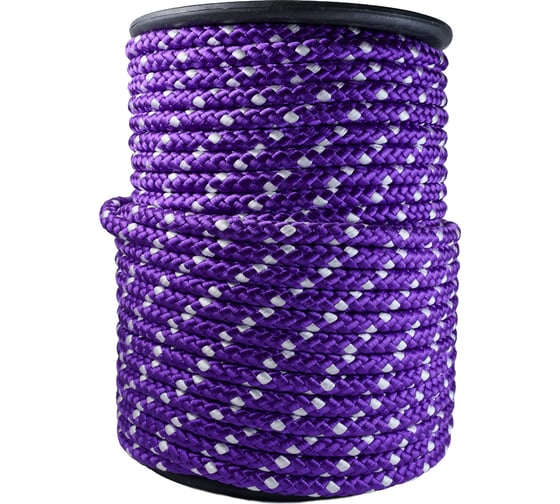 Изображение товара Полипропиленовый канат ТОРГОВО-ПРОИЗВОДСТВЕННАЯ КОМПАНИЯ МДС, плетеный, 18 мм, 8 пр, с сердечником, 100 м 7930050320137