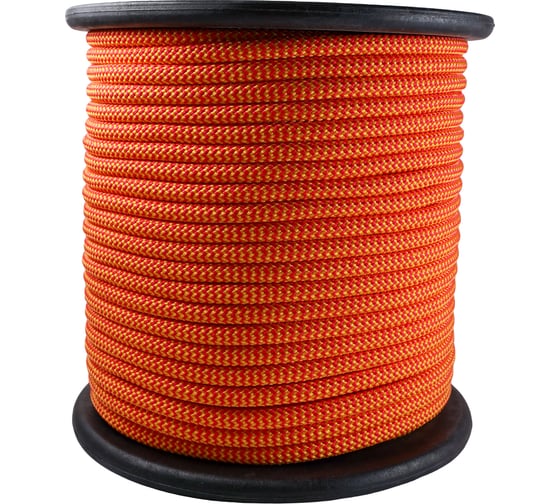 Изображение товара Полипропиленовый канат ТОРГОВО-ПРОИЗВОДСТВЕННАЯ КОМПАНИЯ МДС, плетеный, 12 мм, 36 пр, с сердечником, 100 м 7930050320953