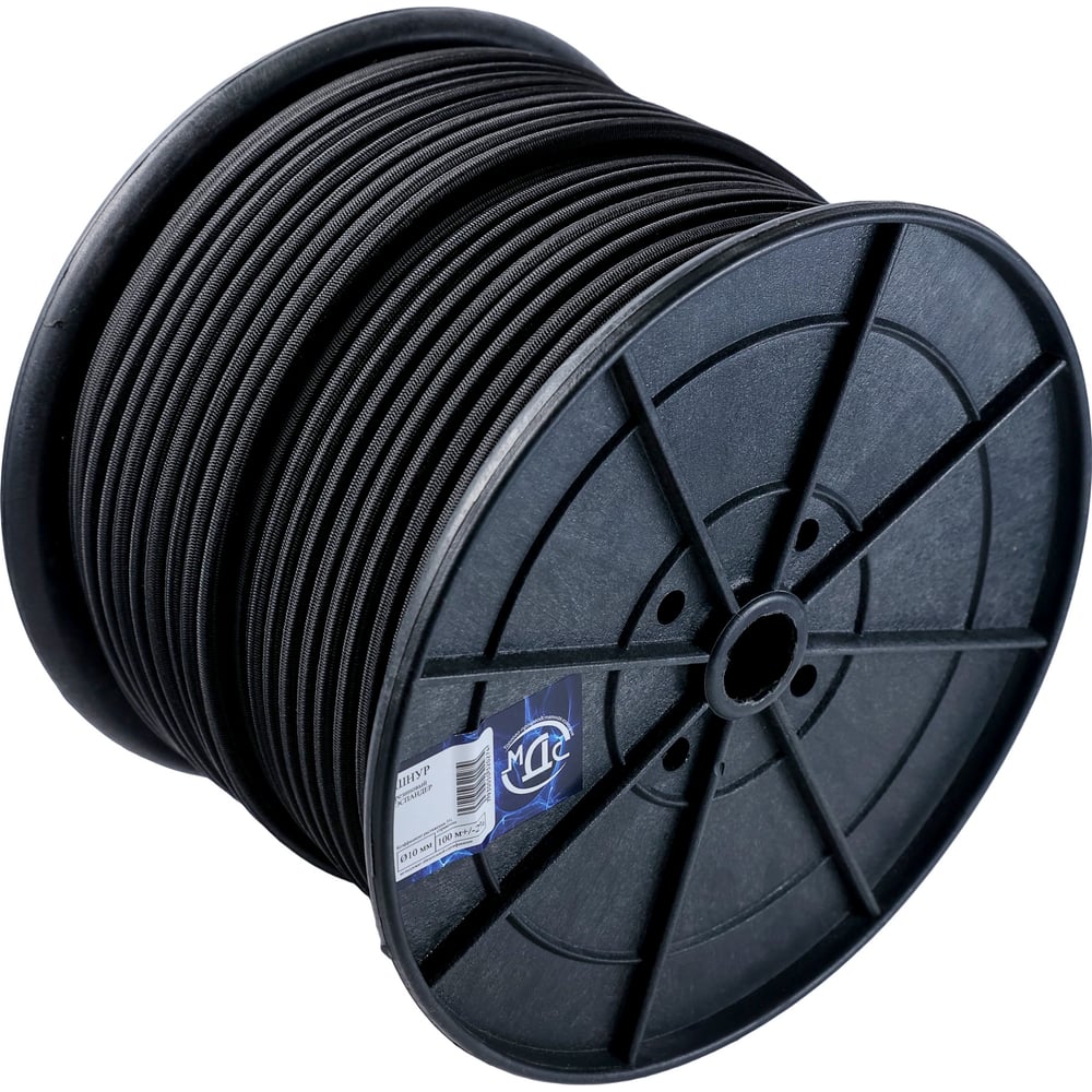 Изображение товара Резиновый шнур ТОРГОВО-ПРОИЗВОДСТВЕННАЯ КОМПАНИЯ МДС ЭСПАНДЕР 10 мм, 100 м 7930050320274