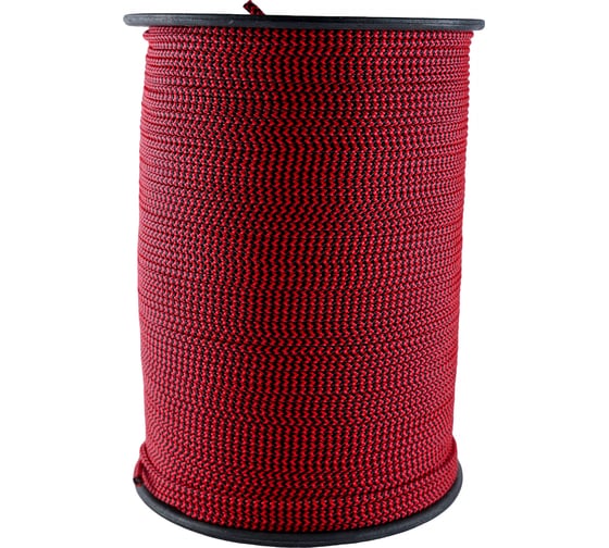 Изображение товара Полипропиленовый канат ТОРГОВО-ПРОИЗВОДСТВЕННАЯ КОМПАНИЯ МДС, плетеный, 4 мм, 16 пр, с сердечником, 300 м 7930050320328