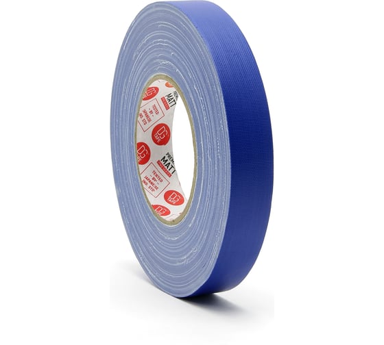 Изображение товара Клейкая лента DGTAPE MATT - Гаффа тейп 25мм/50м - Синий MATT50025/50/NB