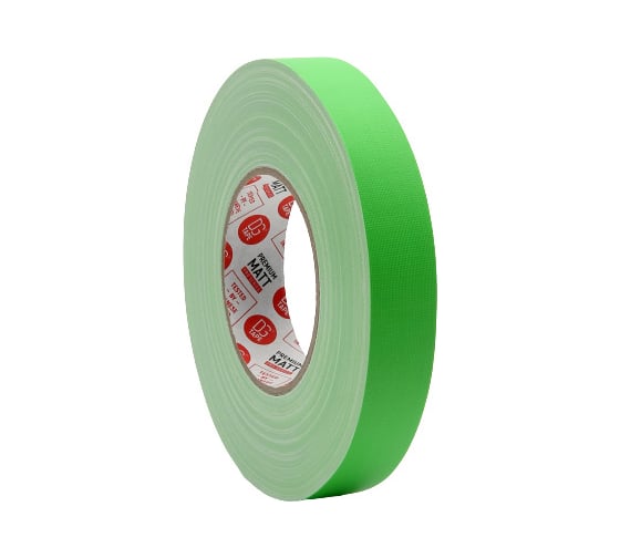 Изображение товара Клейкая лента DGTAPE MATT - Гаффа тейп 25мм/50м - Светло-Зеленый Chroma Key MATT50025/50/LGR