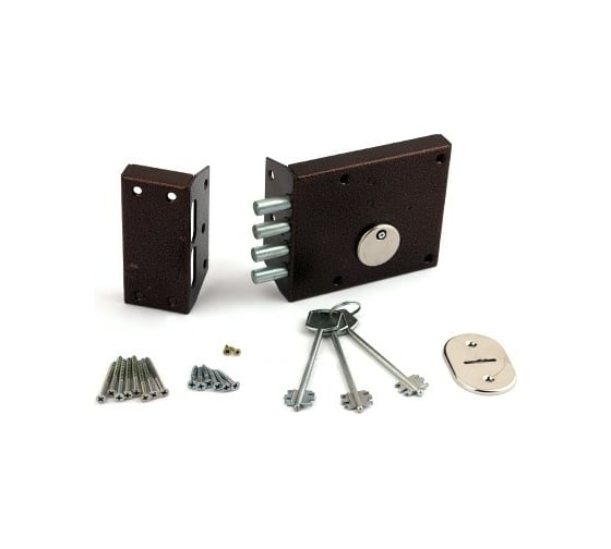 Изображение товара Накладной замок ЗЕНИТ ЗН-4-2 медь 19760