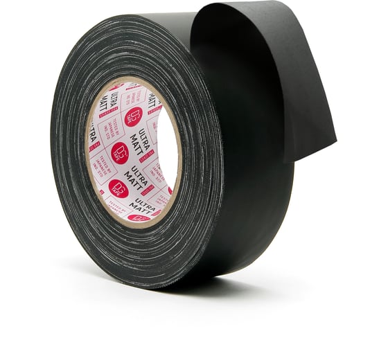 Изображение товара Клейкая лента DGTAPE ultraMATT B2B - Гаффа тейп 50мм/45м - Черный на Черном UM50/45/B2B