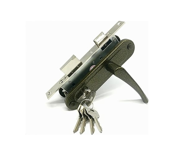 Изображение товара Врезной замок ЗЕНИТ ЗВ7-70.04 бронза 26610