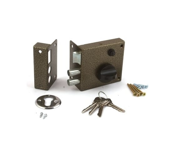 Изображение товара Накладной замок ЗЕНИТ Омега-ЗН-3 бронза 19486