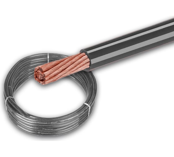 Изображение товара Авто силовой кабель Pro Legend омедненный, 10 мм (7 Ga), черный, 6 м. PL9211_6