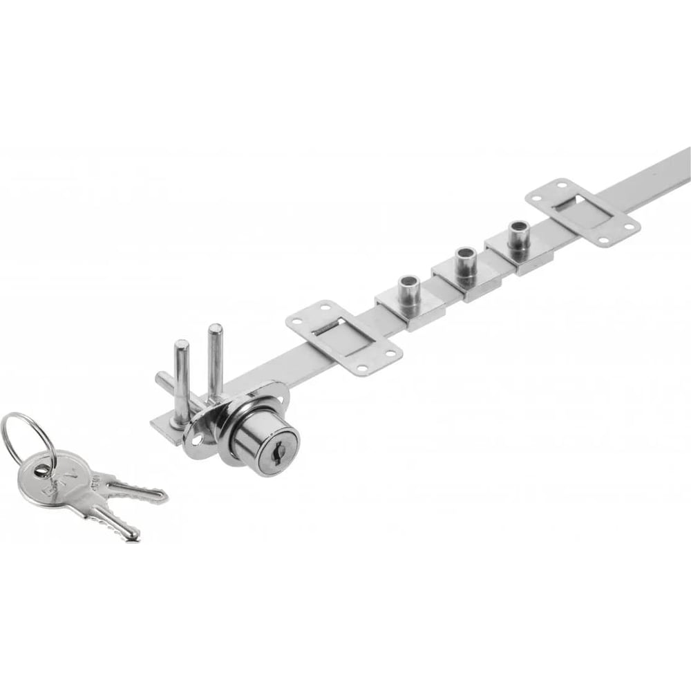 Изображение товара Уличный металлический реечный замок GTV №288/1200 с цилиндровым механизмом