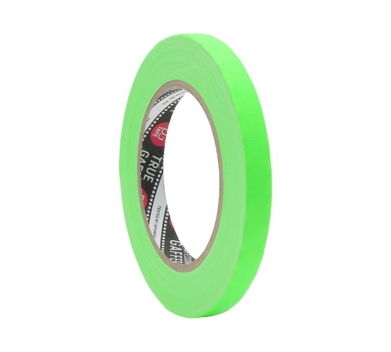 Изображение товара Клейкая лента TrueGaff DGTAPE - Гаффа тейп 12мм/23м - Зеленый TrueGAFF12/25/FL-G
