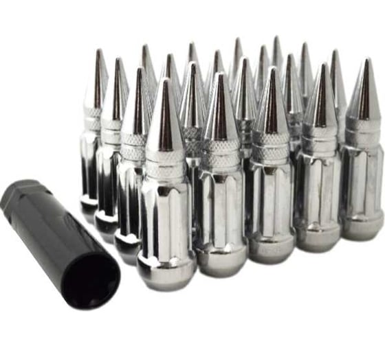 Изображение товара Комплект гаек тип Пика М14x1.5, Хром 20шт+1ключ STARLEKS KK911948SD/CR