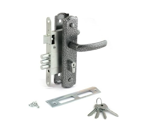 Изображение товара Врезной замок ЗЕНИТ Avers ЗВ4-1-8 серебро 20747