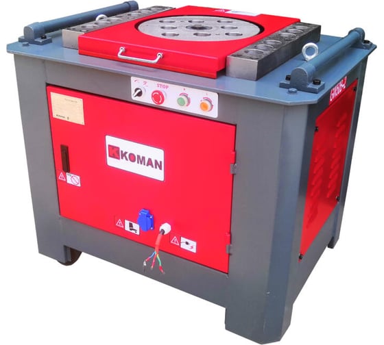 Изображение товара Станок для гибки арматуры KOMAN 380V, 4Kw, Automatic GW50B-2