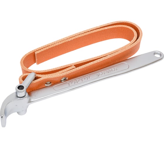 Изображение товара Съемник масляных фильтров TOPTUL ленточный, 60-260 мм, L=275 мм JJAH1102