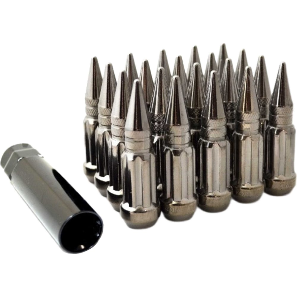 Изображение товара Комплект гаек тип Пика M14x1.5, Титан 20шт+1ключ от STARLEKS