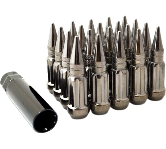 Изображение товара Комплект гаек тип Пика М14x1.5, Титан 20шт+1ключ STARLEKS KK911948SD/Ti