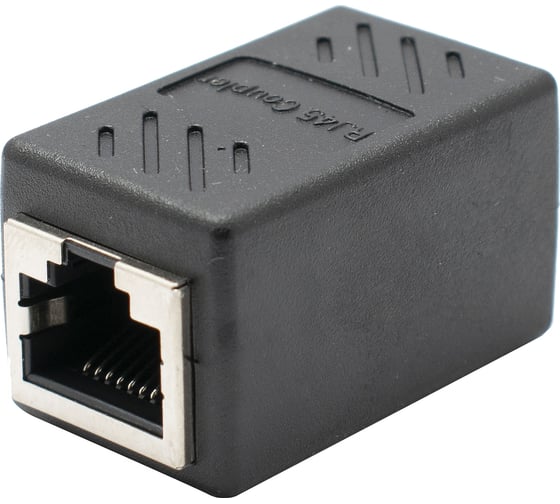 Изображение товара Компьютерный проходник с экраном OXION OX-ADPRJ45-RJ45CAT6PB