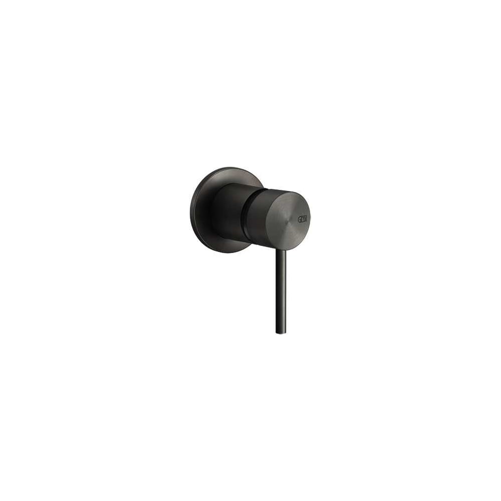 Изображение товара Смеситель встраиваемый Gessi Flessa однорычажный Black Metal Brushed PVD