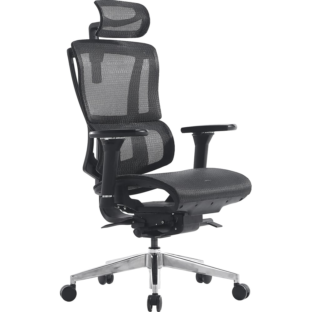 Изображение товара Офисное кресло Everprof Mega Mesh Black с регулируемыми деталями