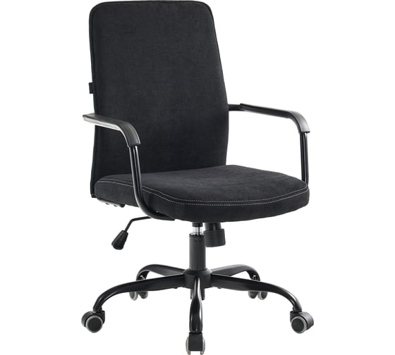 Изображение товара Кресло Everprof Mars LB ткань, черный EP-mars-lb-fabric-black
