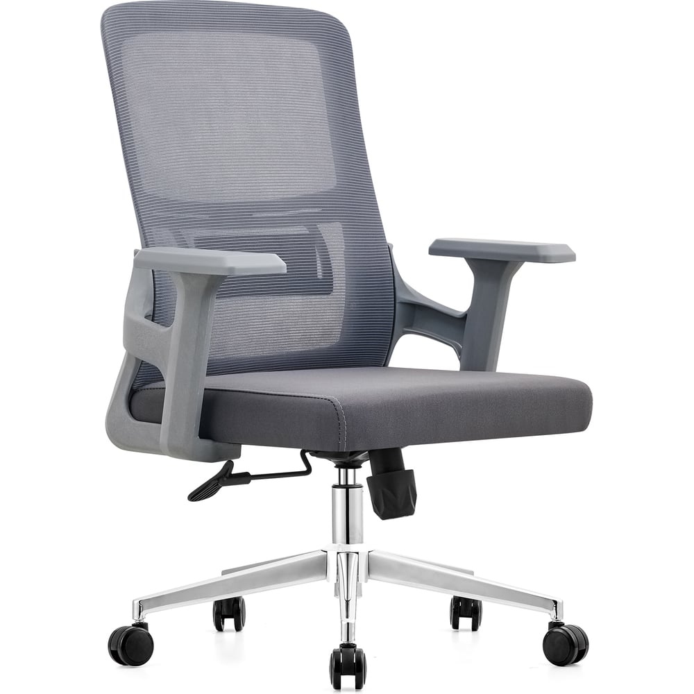 Изображение товара Кресло Everprof EP-520 Grey с механизмом качания и подлокотниками