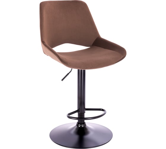 Изображение товара Барный стул Everprof Flash ткань, шоколадный EP Flash Fabric Chocolate