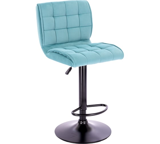 Изображение товара Барный стул Everprof Richy ткань, бирюзовый EP Richy Fabric Turquoise